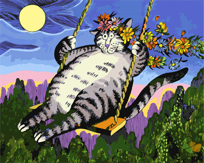 Cartoon Paint By Numbers Kits UK GX26457