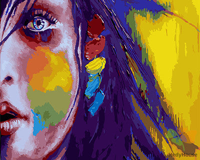 Portrait Paint By Numbers Kits UK GX26479