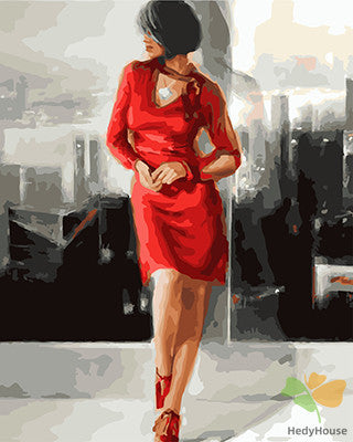 Portrait Paint By Numbers Kits UK GX26489