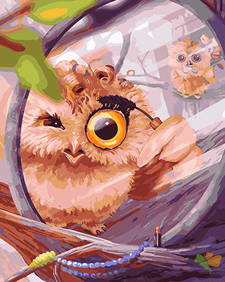 Cartoon Paint By Numbers Kits UK GX26490