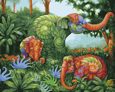 Cartoon Paint By Numbers Kits UK GX26501