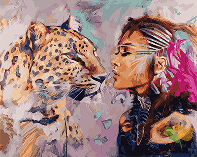 Portrait Paint By Numbers Kits UK GX26510