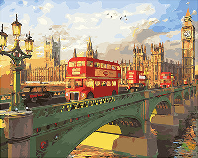 City Paint By Numbers Kits UK GX26512
