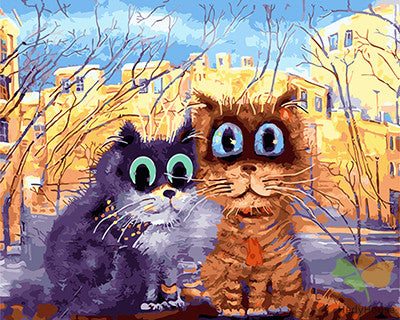 Cat & Dog Paint By Numbers Kits UK GX26521