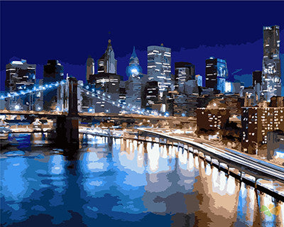 City Paint By Numbers Kits UK GX26529