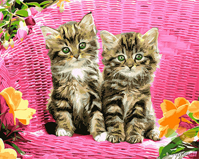 Cat & Dog Paint By Numbers Kits UK GX26530