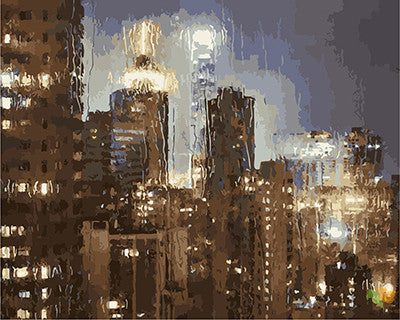 City Paint By Numbers Kits UK GX26531