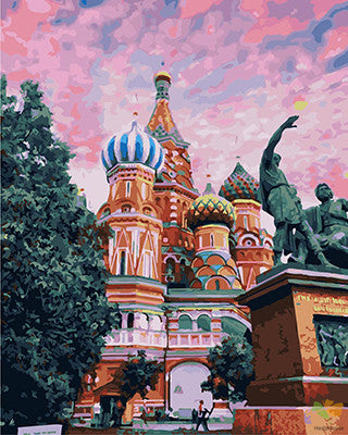 City Paint By Numbers Kits UK GX26552