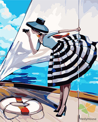 Portrait Paint By Numbers Kits UK GX26558