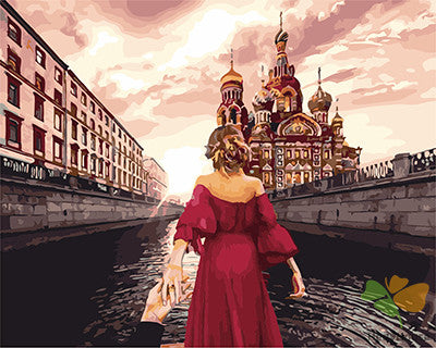 Portrait Paint By Numbers Kits UK GX26561