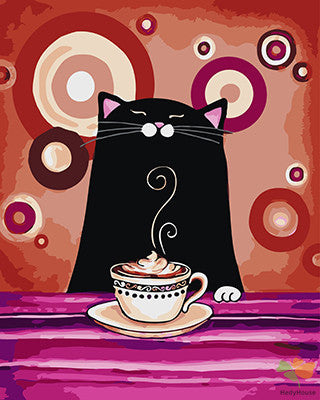 Cartoon Paint By Numbers Kits UK GX26582