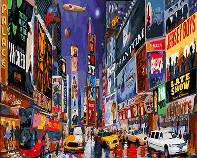 Colorful Paint By Numbers Kits UK GX26592