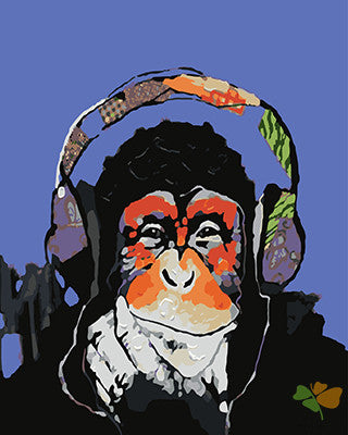 Animal Paint By Numbers Kits UK GX26593