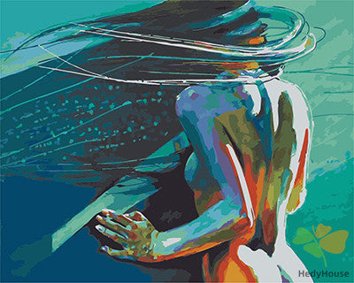 Portrait Paint By Numbers Kits UK GX26604