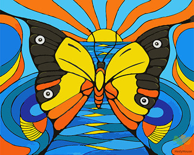 Cartoon Paint By Numbers Kits UK GX26611