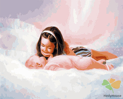 Portrait Paint By Numbers Kits UK GX26614