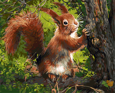 Animal Paint By Numbers Kits UK GX26639