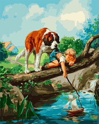 Cat & Dog Paint By Numbers Kits UK GX26653