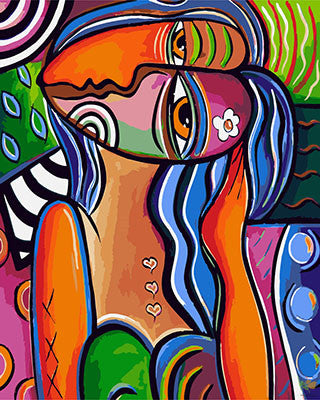 Colorful Paint By Numbers Kits UK GX26659