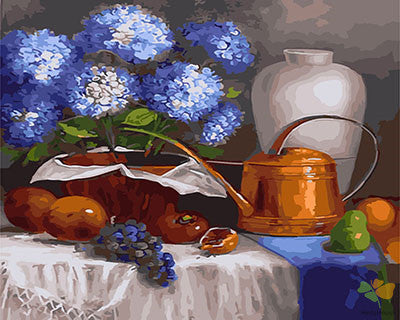 Flower Paint By Numbers Kits UK GX26670