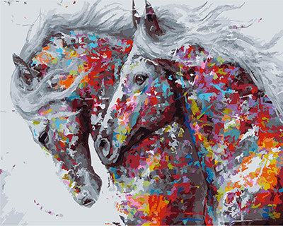 Colorful Paint By Numbers Kits UK GX26676