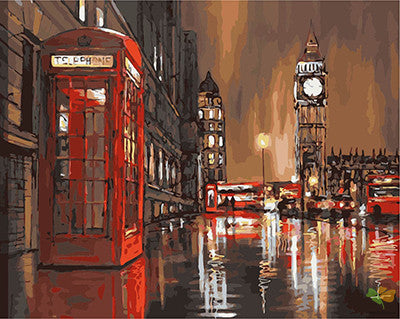 City Paint By Numbers Kits UK GX26678