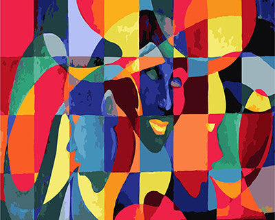 Colorful Paint By Numbers Kits UK GX26684