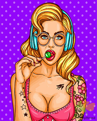 Portrait Paint By Numbers Kits UK GX26700