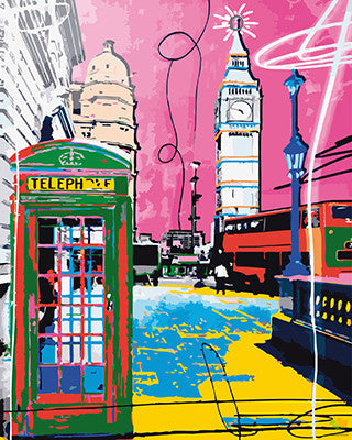 Colorful Paint By Numbers Kits UK GX26713