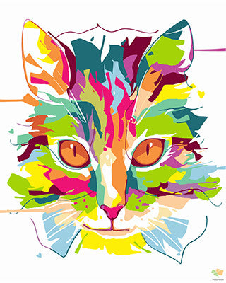 Colorful Paint By Numbers Kits UK GX26725