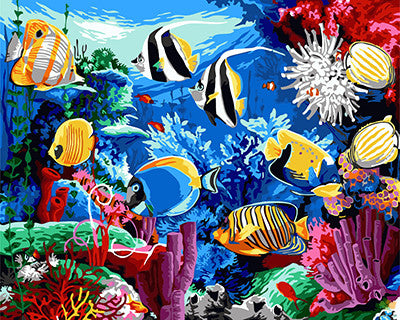 Colorful Paint By Numbers Kits UK GX26738