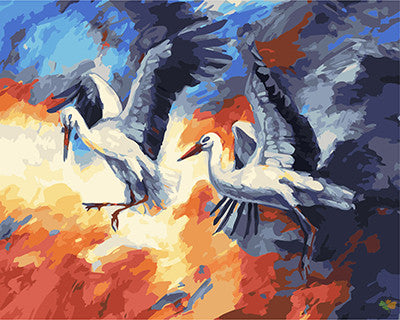 Colorful Paint By Numbers Kits UK GX26745