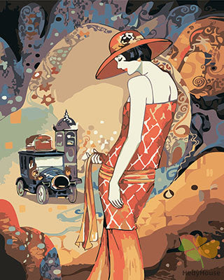 Portrait Paint By Numbers Kits UK GX26789