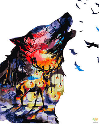 Colorful Paint By Numbers Kits UK GX26796