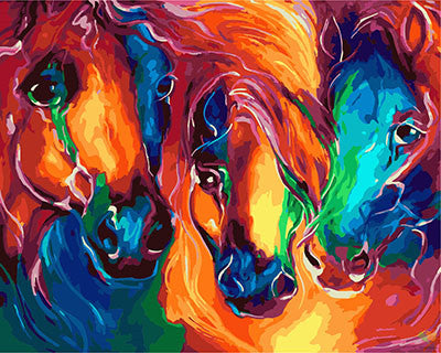 Colorful Paint By Numbers Kits UK GX26850