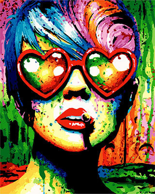 Colorful Paint By Numbers Kits UK GX26924