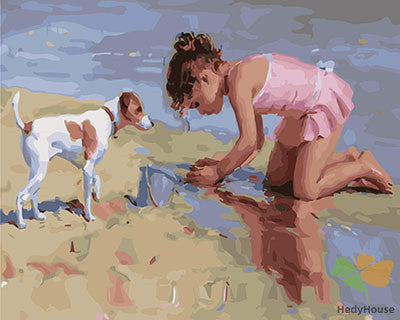 Portrait Paint By Numbers Kits UK GX26925