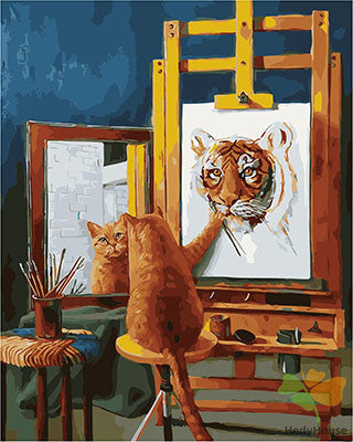 Cat & Dog Paint By Numbers Kits UK GX26926