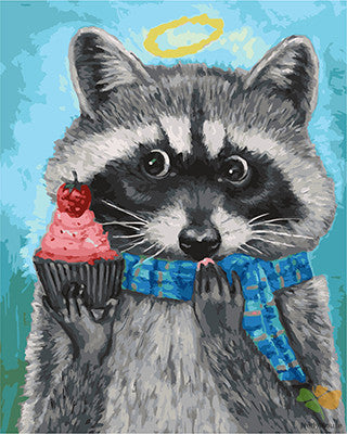 Animal Paint By Numbers Kits UK GX26959