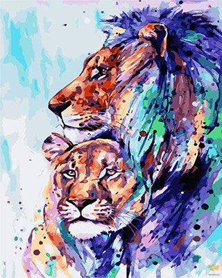 Colorful Paint By Numbers Kits UK GX26961