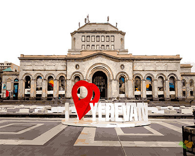 City Paint By Numbers Kits UK GX26966