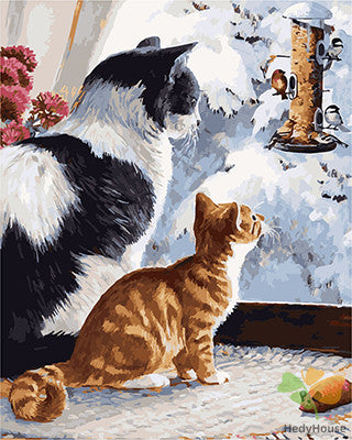 Cat & Dog Paint By Numbers Kits UK GX27013