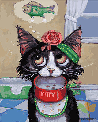 Cat & Dog Paint By Numbers Kits UK GX27014