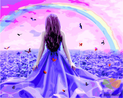 Portrait Paint By Numbers Kits UK GX27037