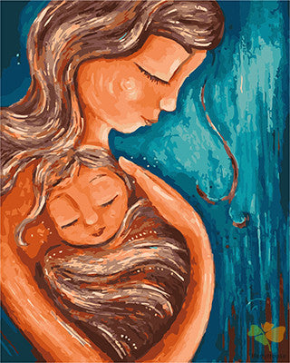 Portrait Paint By Numbers Kits UK GX27108