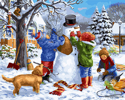 Portrait Paint By Numbers Kits UK GX27112