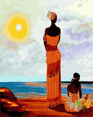 Portrait Paint By Numbers Kits UK GX27117