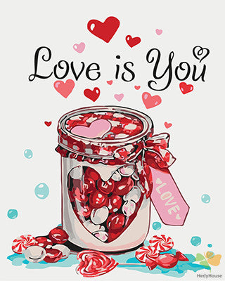 Cartoon Paint By Numbers Kits UK GX27137