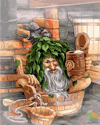 Cartoon Paint By Numbers Kits UK GX27174