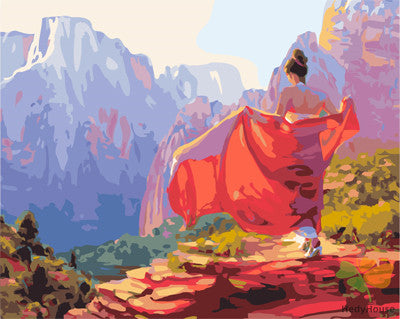 Portrait Paint By Numbers Kits UK GX27220